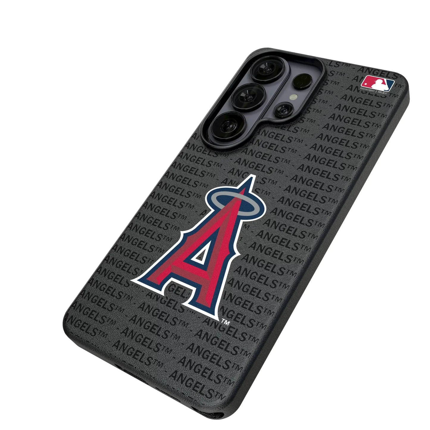Los Angeles Angels Text Backdrop MagSafe Compatible Phone Case for Samsung Galaxy