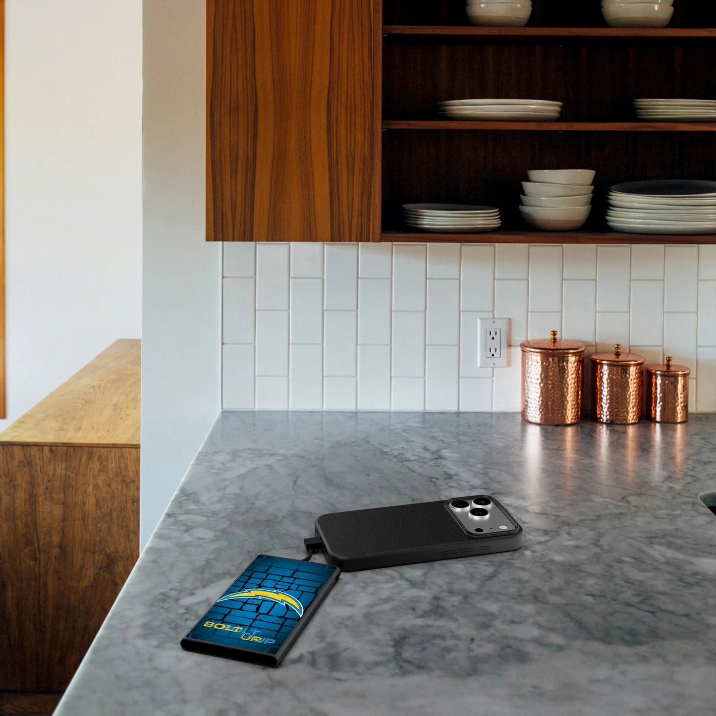 Los Angeles Chargers Brick 5000mAh Flat Powerbank