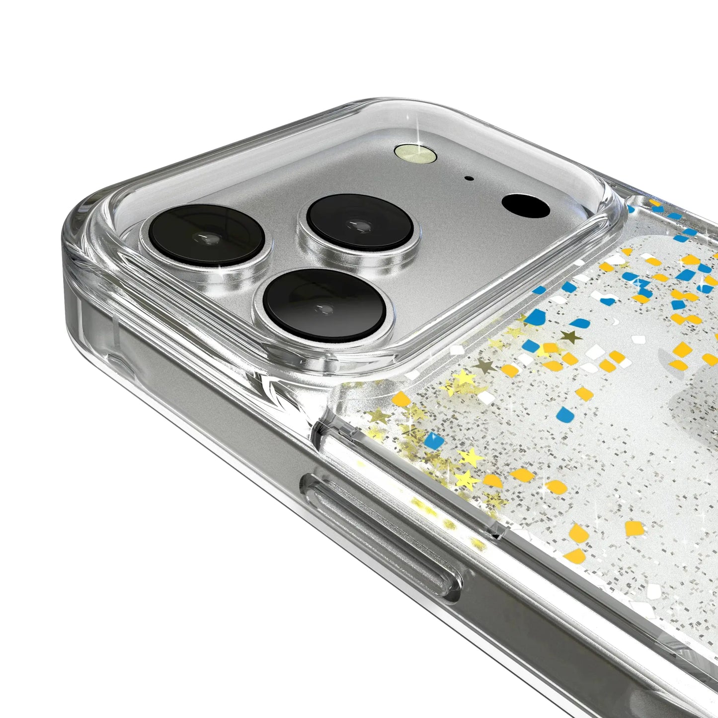Los Angeles Chargers Confetti Glitter Phone Case for Apple iPhone