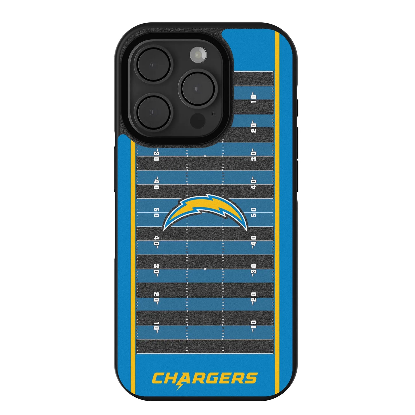 Los Angeles Chargers Field Bump Phone Case for Apple iPhone