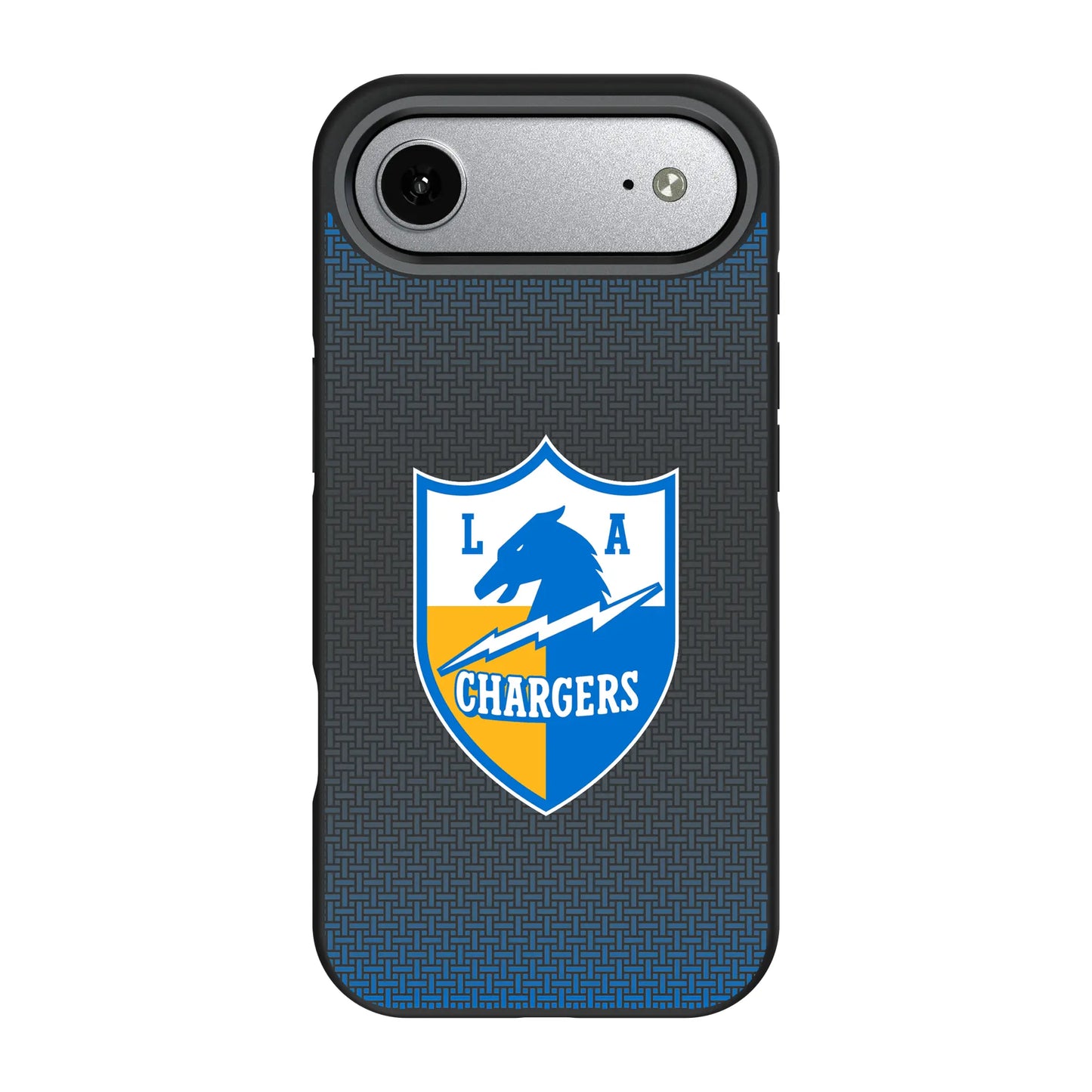 Los Angeles Chargers Historic Collection Linen Bump Phone Case for Apple iPhone