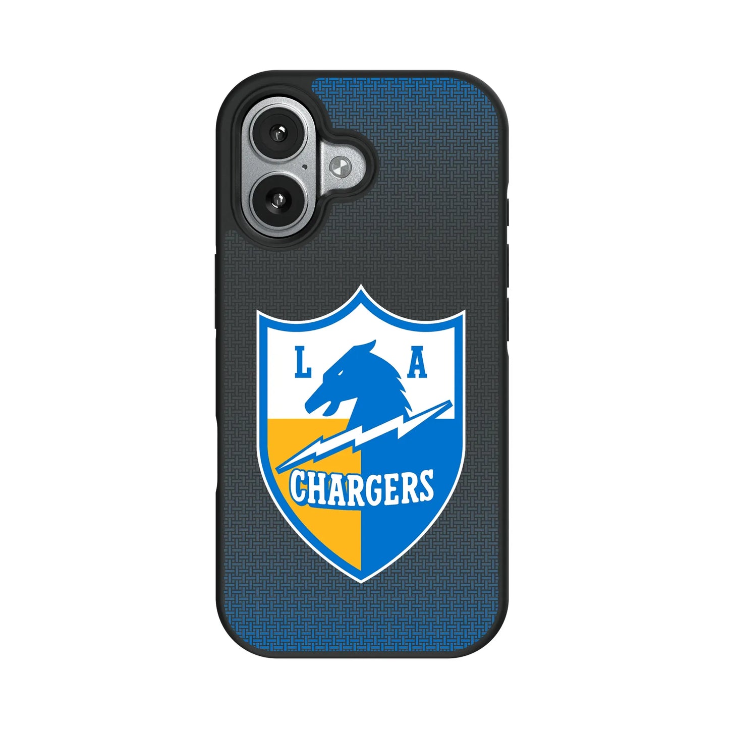 Los Angeles Chargers Historic Collection Linen Bump Phone Case for Apple iPhone