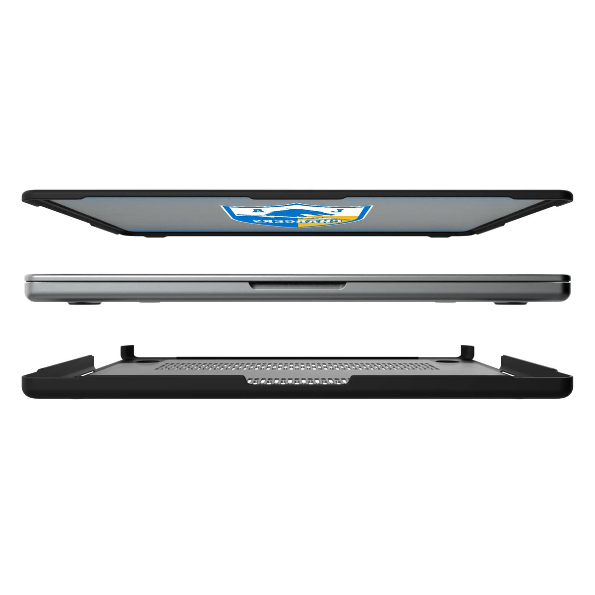 Los Angeles Chargers Historic Collection Linen Laptop Case for Apple MacBook