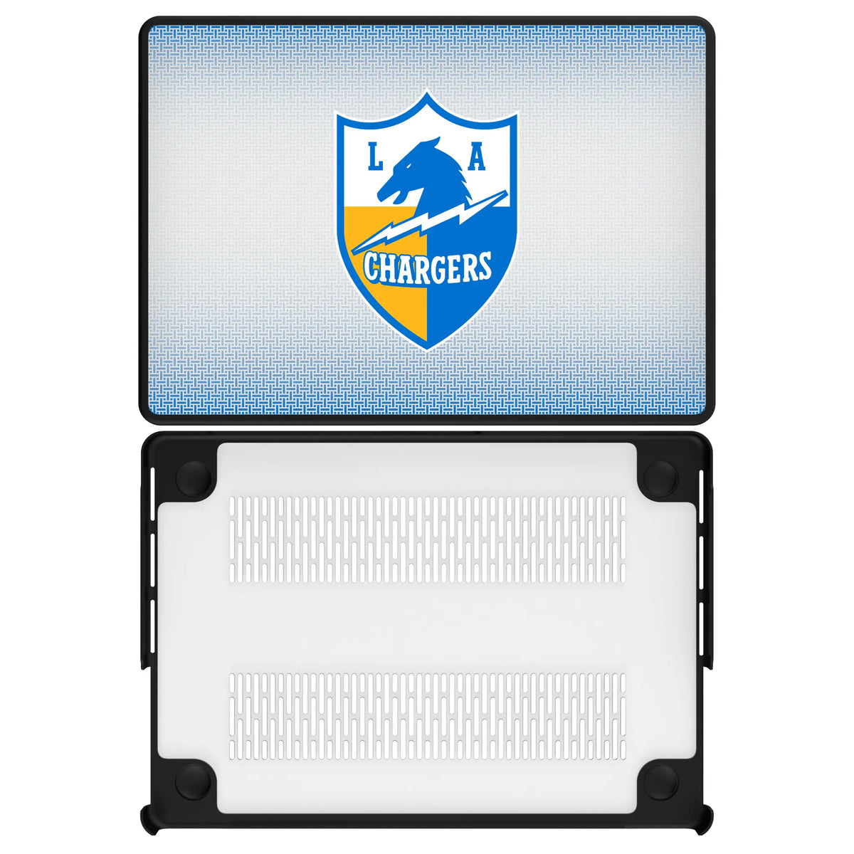 Los Angeles Chargers Historic Collection Linen Laptop Case for Apple MacBook