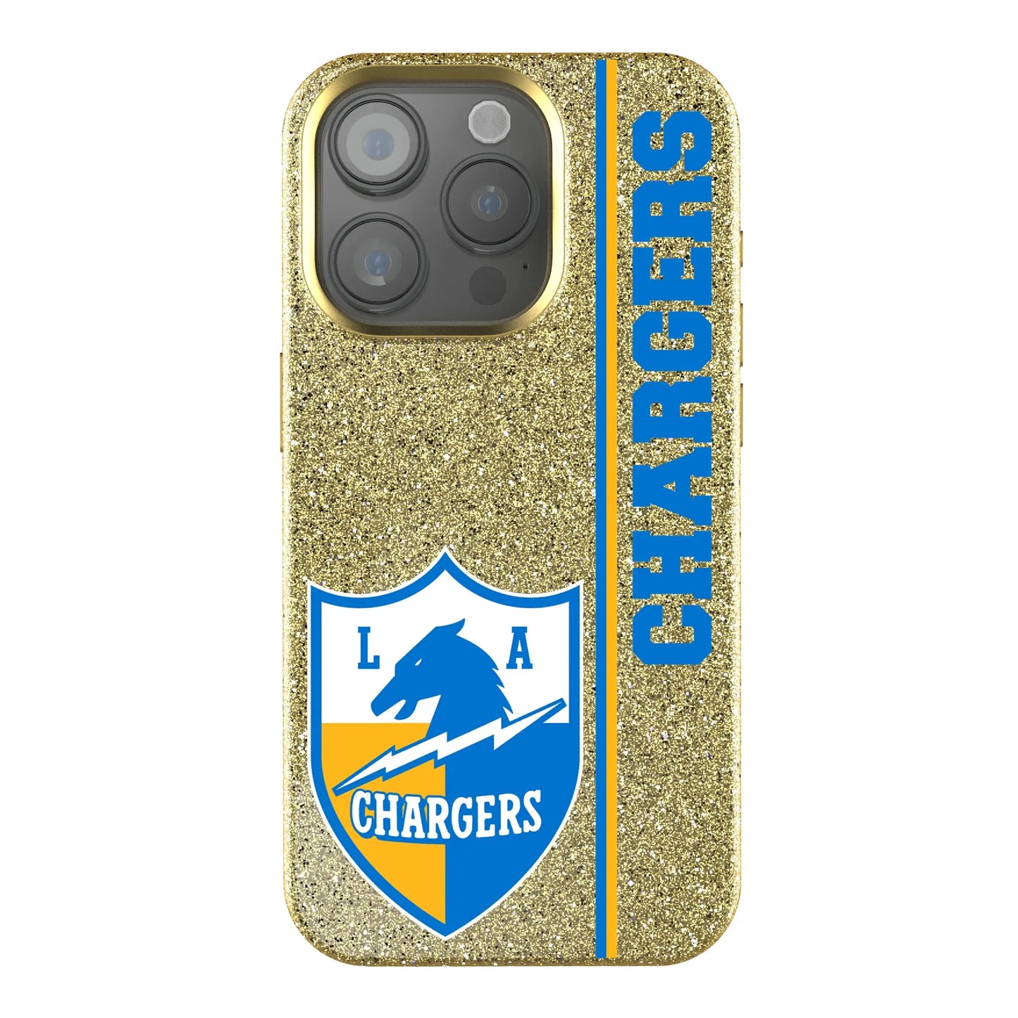 Los Angeles Chargers Historic Collection Sidebar Bling Phone Case for Apple iPhone