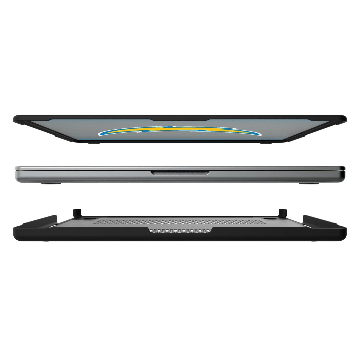 Los Angeles Chargers Linen Laptop Case for Apple MacBook
