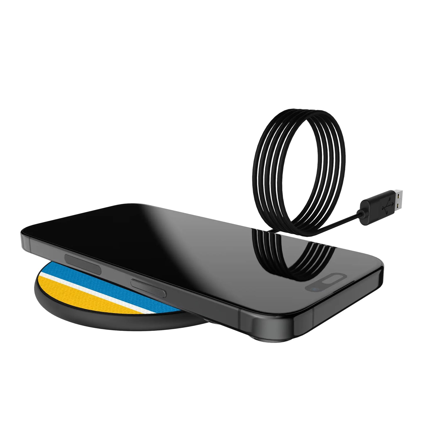 Los Angeles Chargers Stripe 15-Watt Wireless Charger