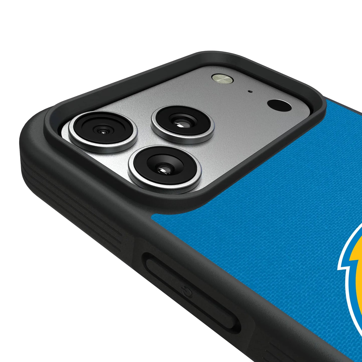 Los Angeles Chargers Stripe Bump Phone Case for Apple iPhone