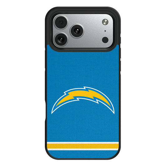 Los Angeles Chargers Stripe Bump Phone Case for Apple iPhone
