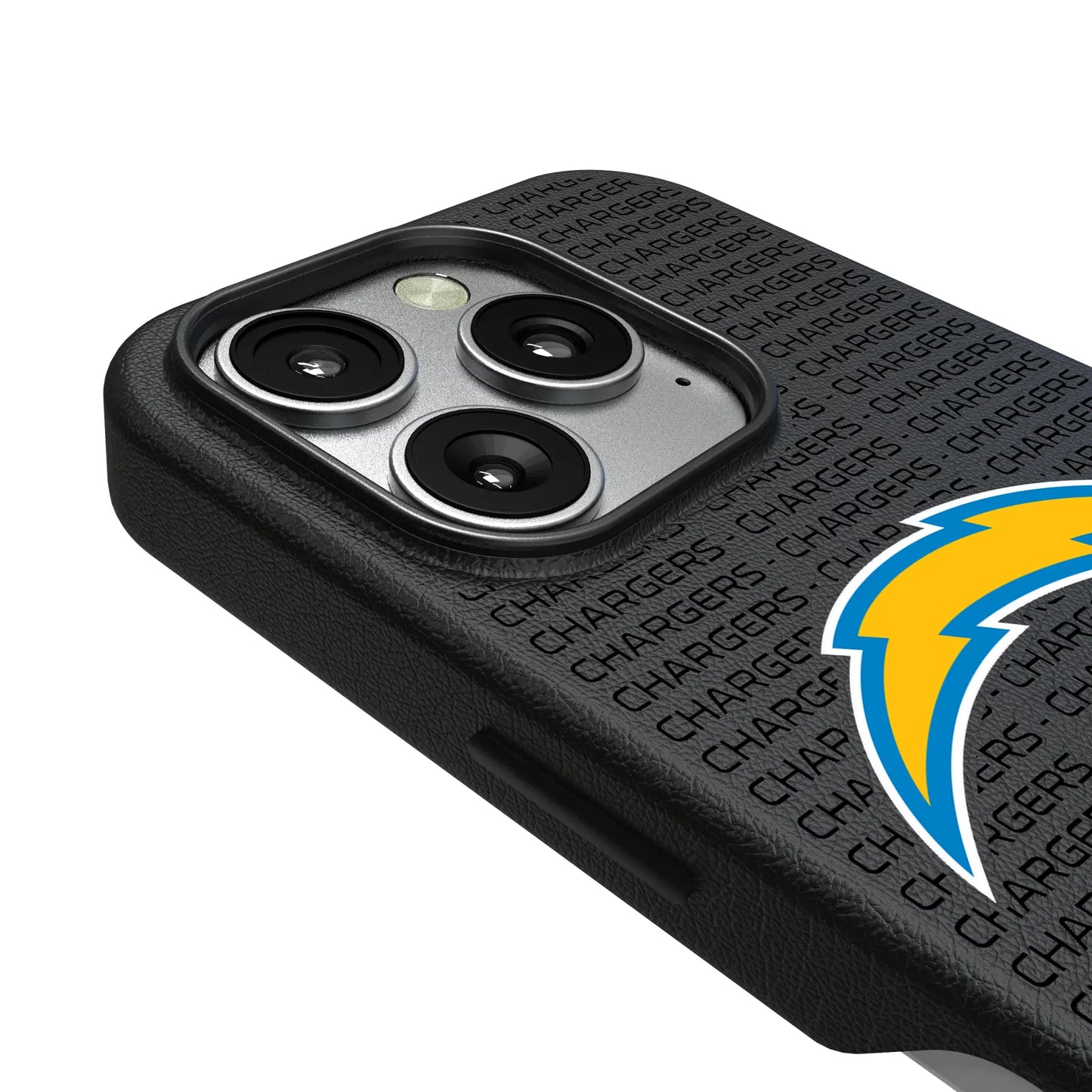 Los Angeles Chargers Text Backdrop MagSafe Compatible Phone Case for Apple iPhone