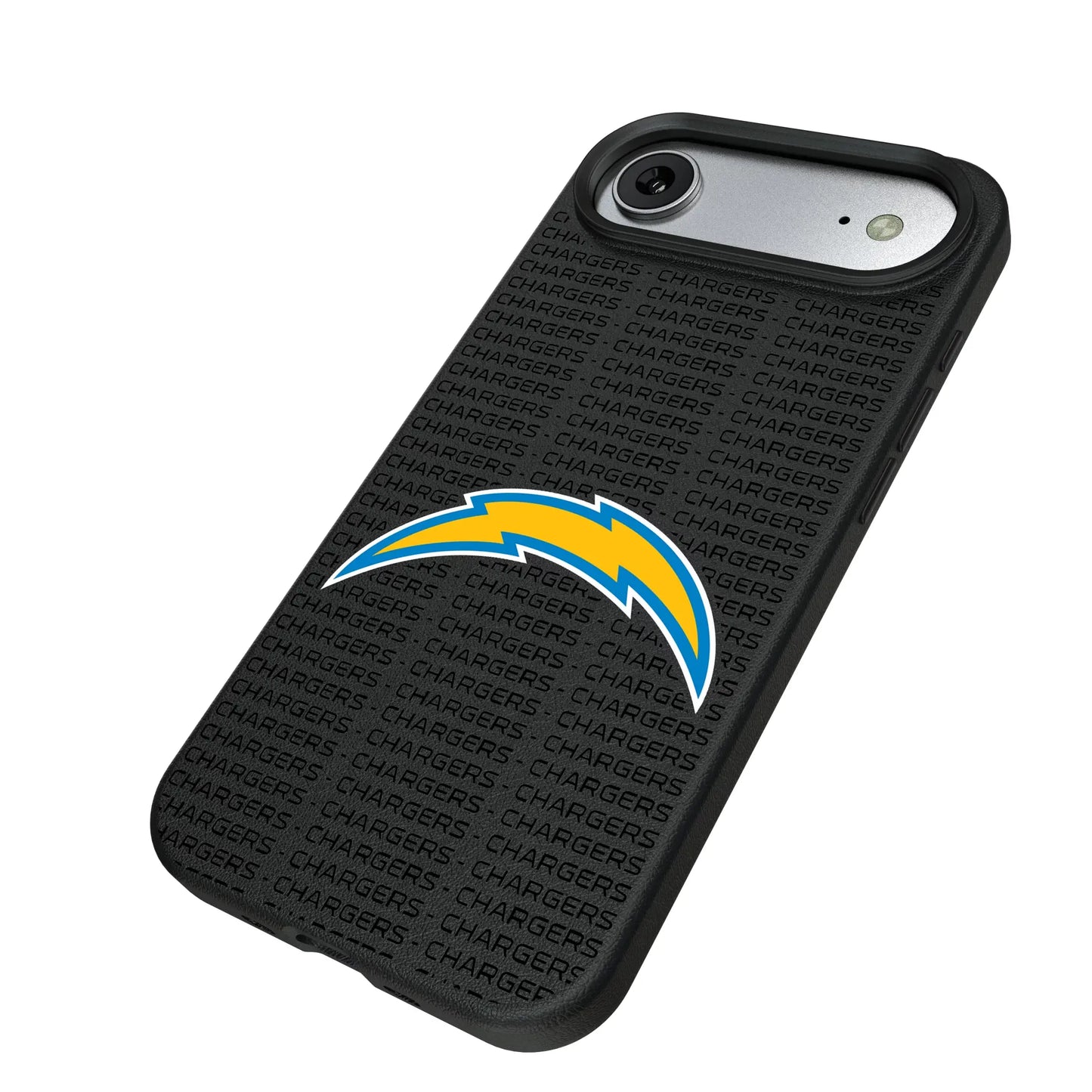 Los Angeles Chargers Text Backdrop MagSafe Compatible Phone Case for Apple iPhone
