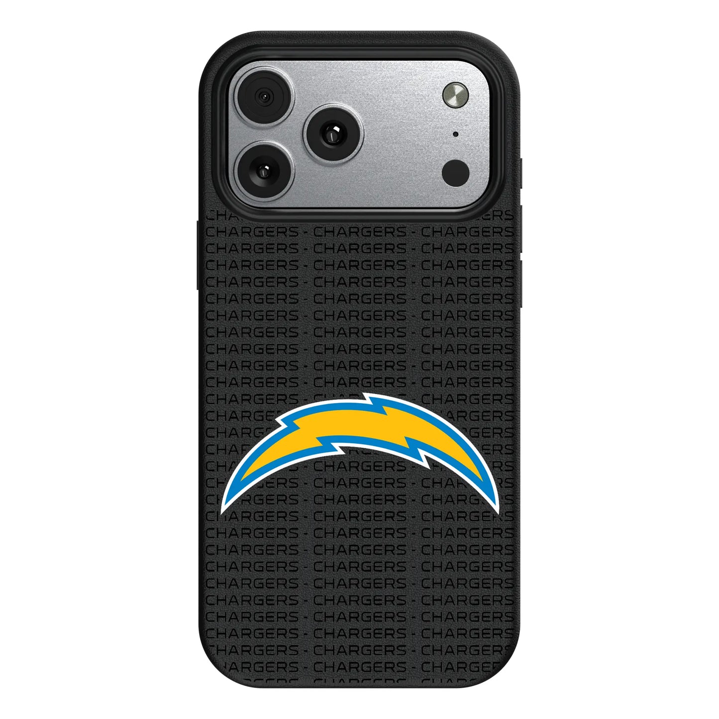 Los Angeles Chargers Text Backdrop MagSafe Compatible Phone Case for Apple iPhone