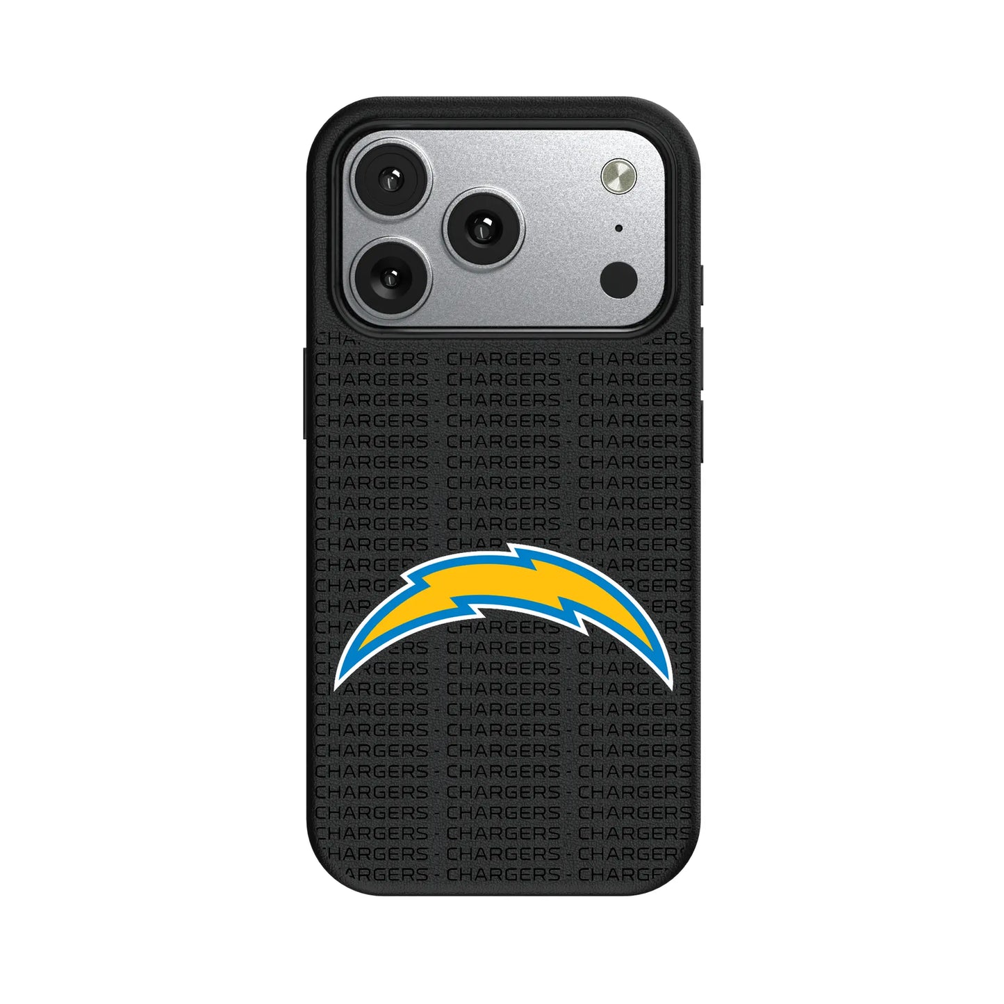 Los Angeles Chargers Text Backdrop MagSafe Compatible Phone Case for Apple iPhone
