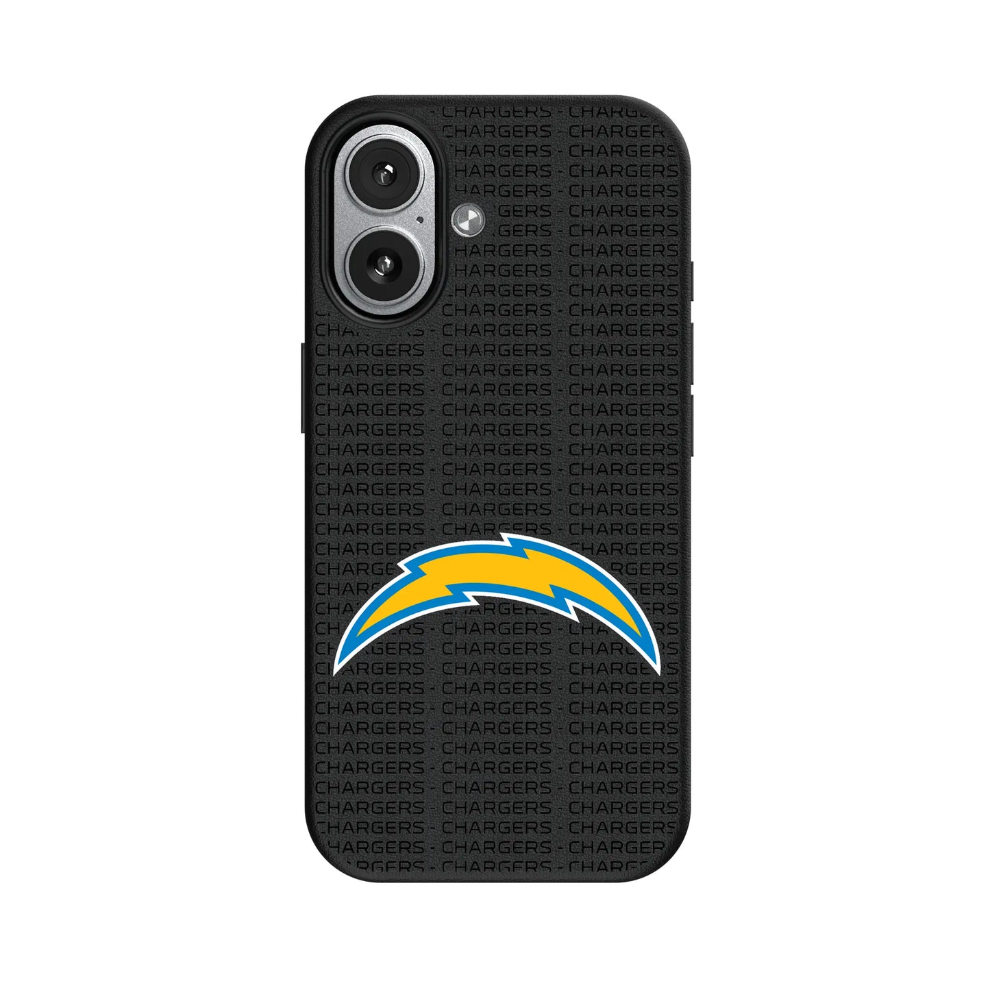 Los Angeles Chargers Text Backdrop MagSafe Compatible Phone Case for Apple iPhone