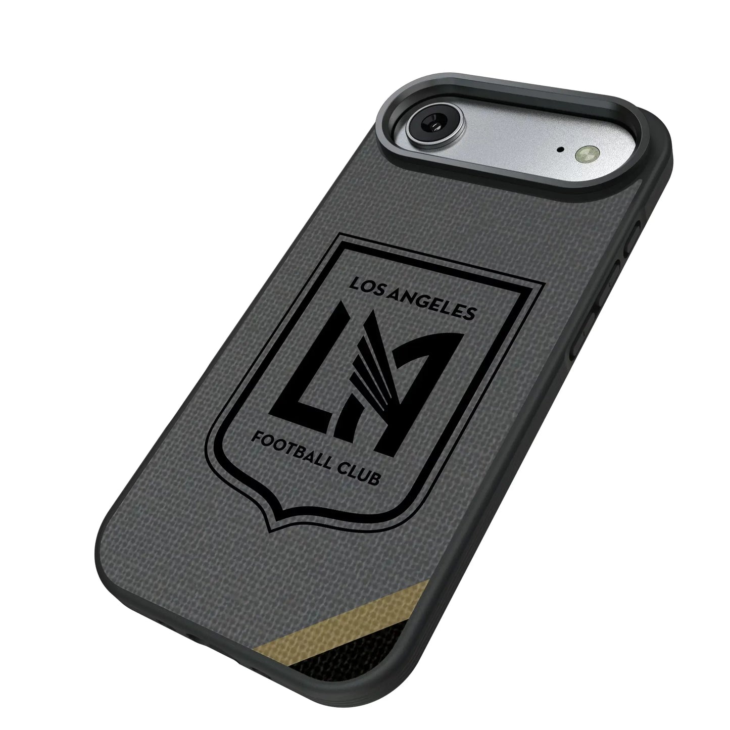 Los Angeles Football Club Diagonal Stripe Bump Phone Case for Apple iPhone