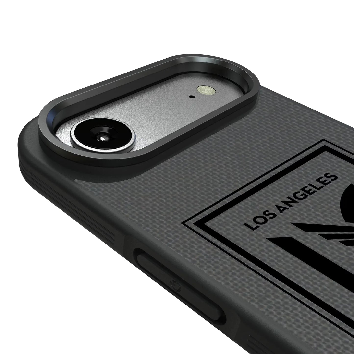Los Angeles Football Club Diagonal Stripe Bump Phone Case for Apple iPhone