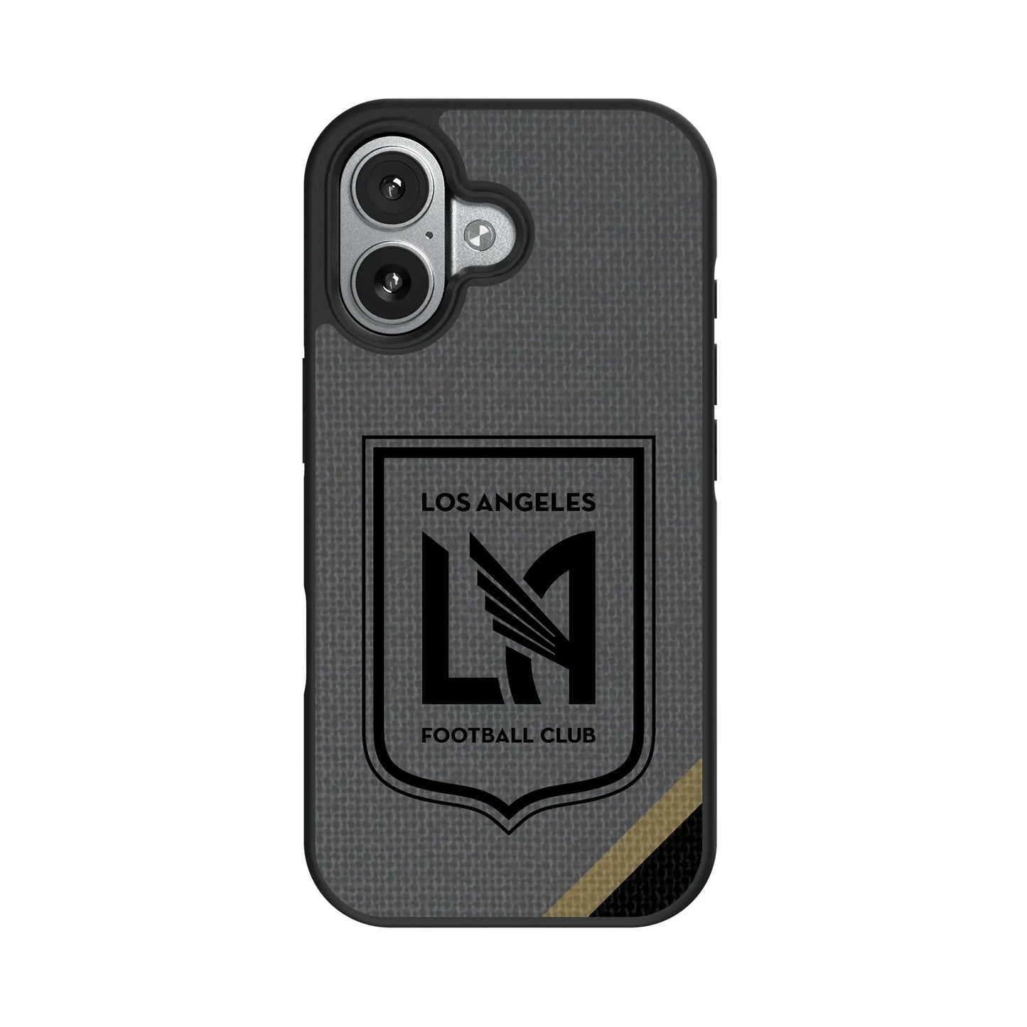 Los Angeles Football Club Diagonal Stripe Bump Phone Case for Apple iPhone