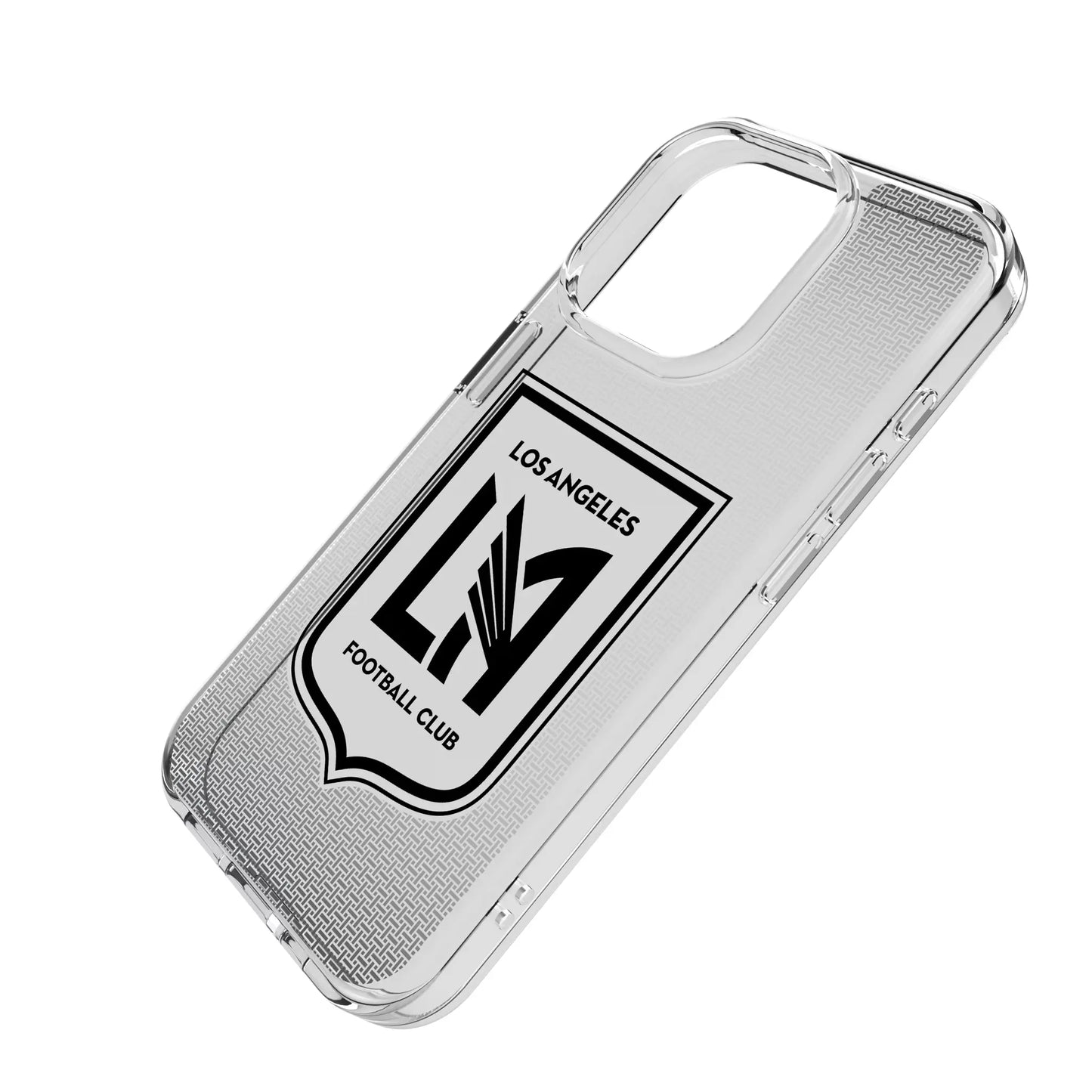 Los Angeles Football Club Linen Clear Phone Case for Apple iPhone