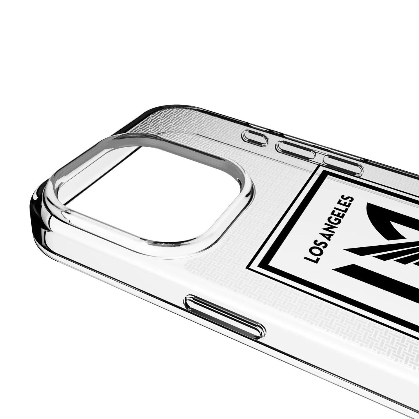 Los Angeles Football Club Linen Clear Phone Case for Apple iPhone
