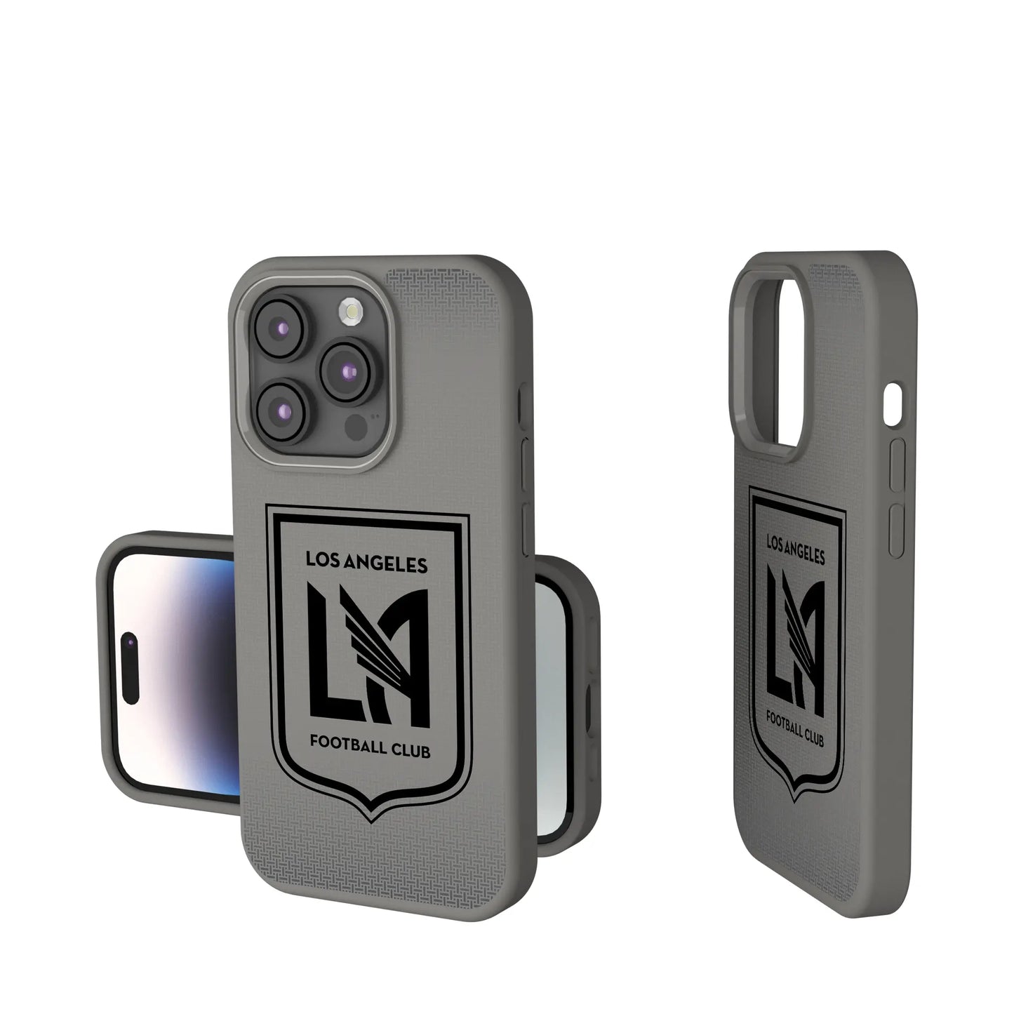 Los Angeles Football Club Linen Soft Touch Phone Case for Apple iPhone