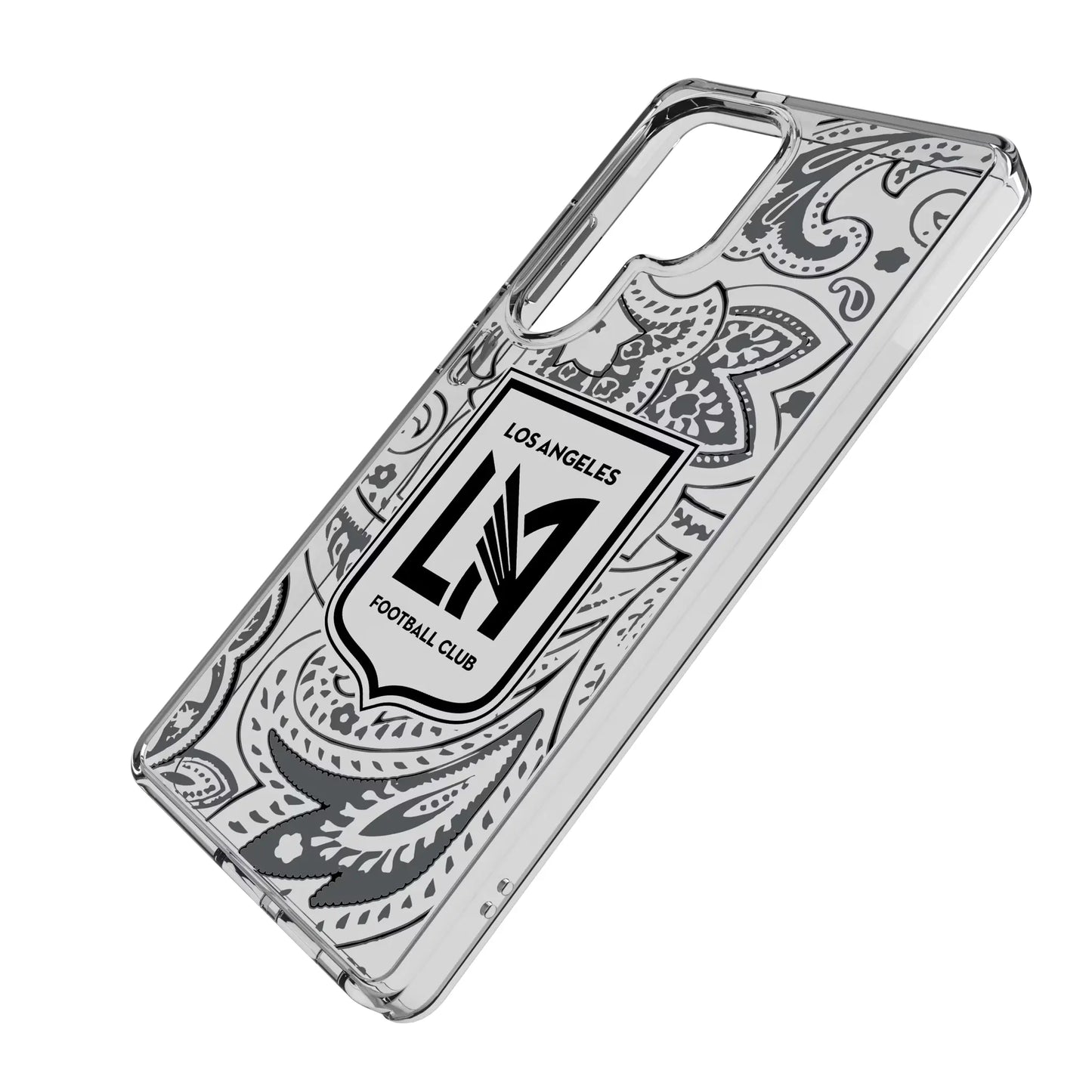 Los Angeles Football Club Paisley Clear Phone Case for Samsung Galaxy