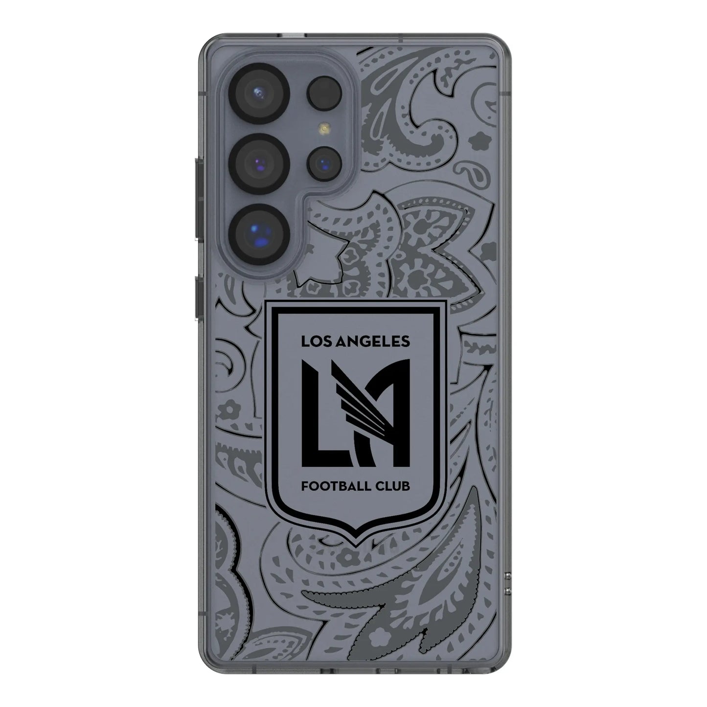 Los Angeles Football Club Paisley Clear Phone Case for Samsung Galaxy