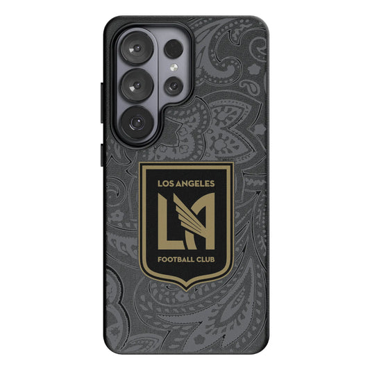 Los Angeles Football Club Paisley MagSafe Compatible Phone Case for Samsung Galaxy