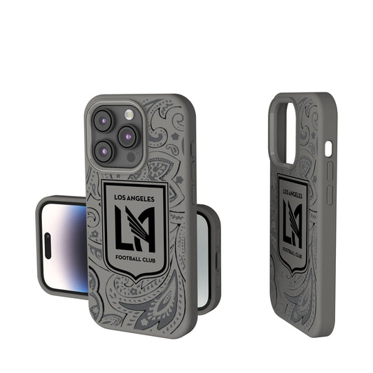 Los Angeles Football Club Paisley Soft Touch Phone Case for Apple iPhone