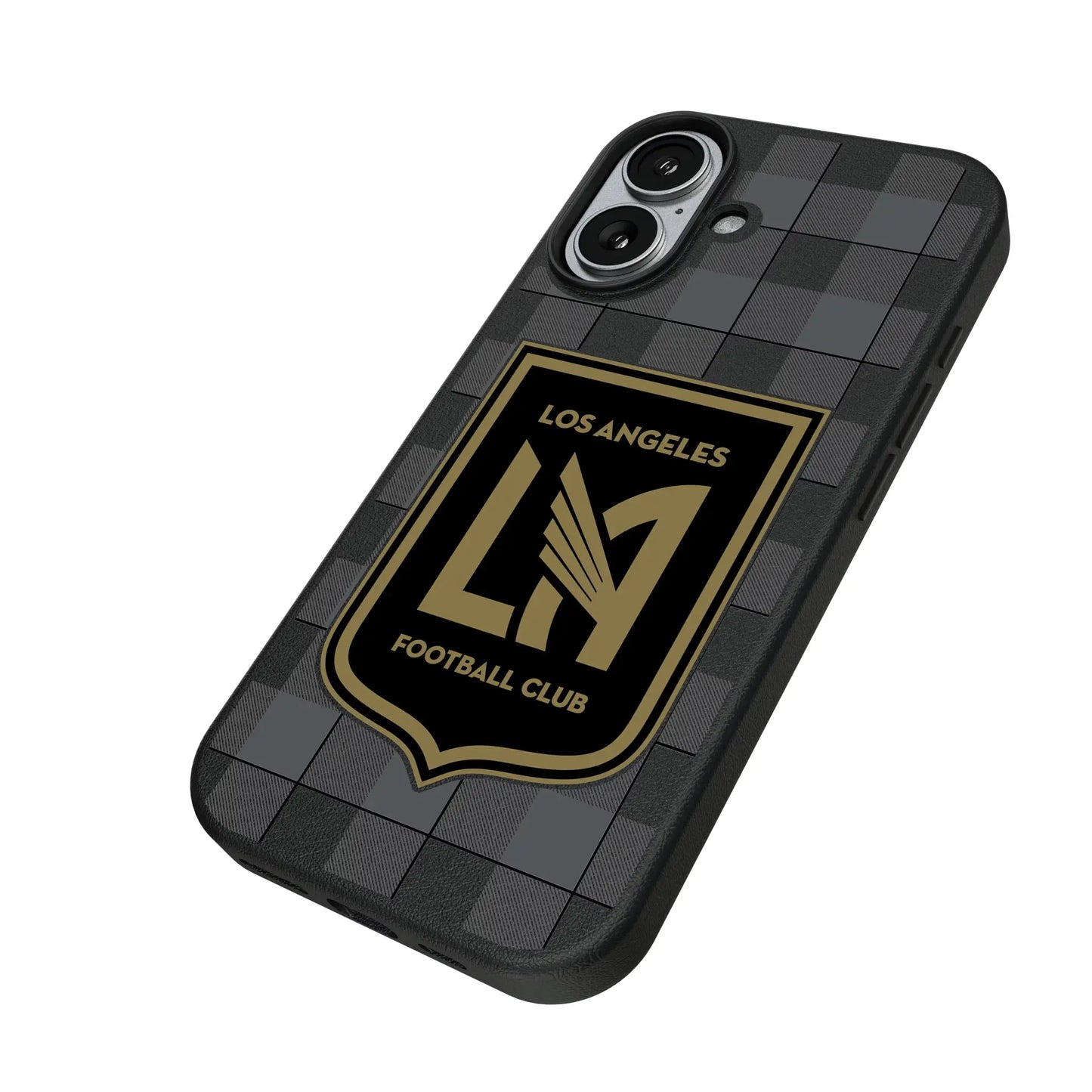 Los Angeles Football Club Plaid MagSafe Compatible Phone Case for Apple iPhone