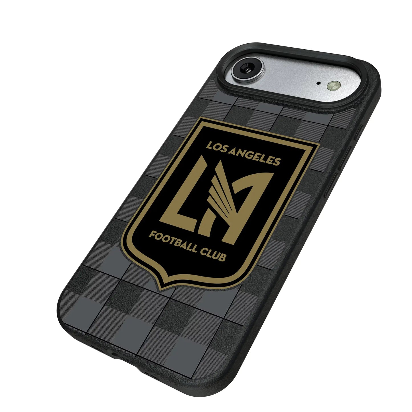 Los Angeles Football Club Plaid MagSafe Compatible Phone Case for Apple iPhone