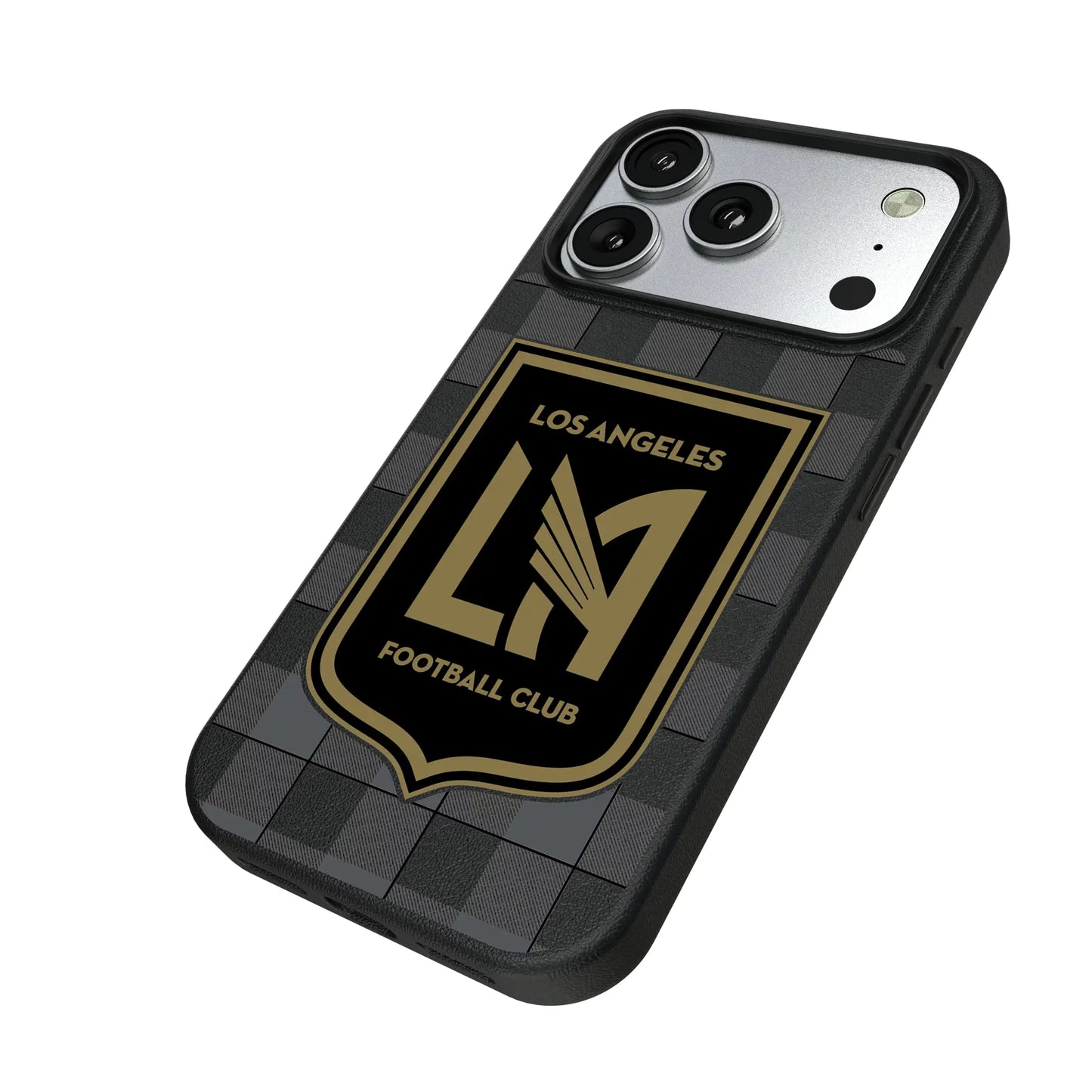 Los Angeles Football Club Plaid MagSafe Compatible Phone Case for Apple iPhone