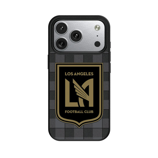 Los Angeles Football Club Plaid MagSafe Compatible Phone Case for Apple iPhone