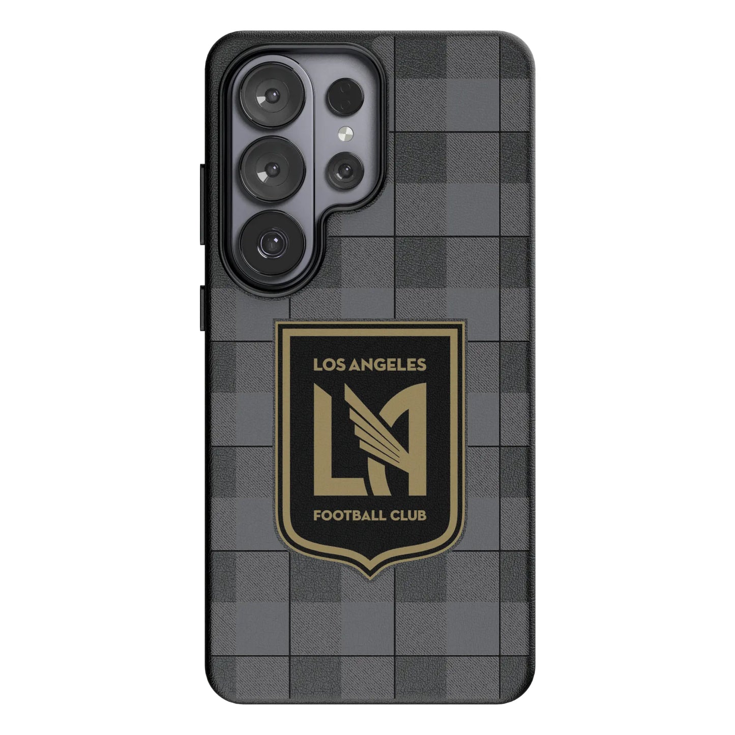 Los Angeles Football Club Plaid MagSafe Compatible Phone Case for Samsung Galaxy
