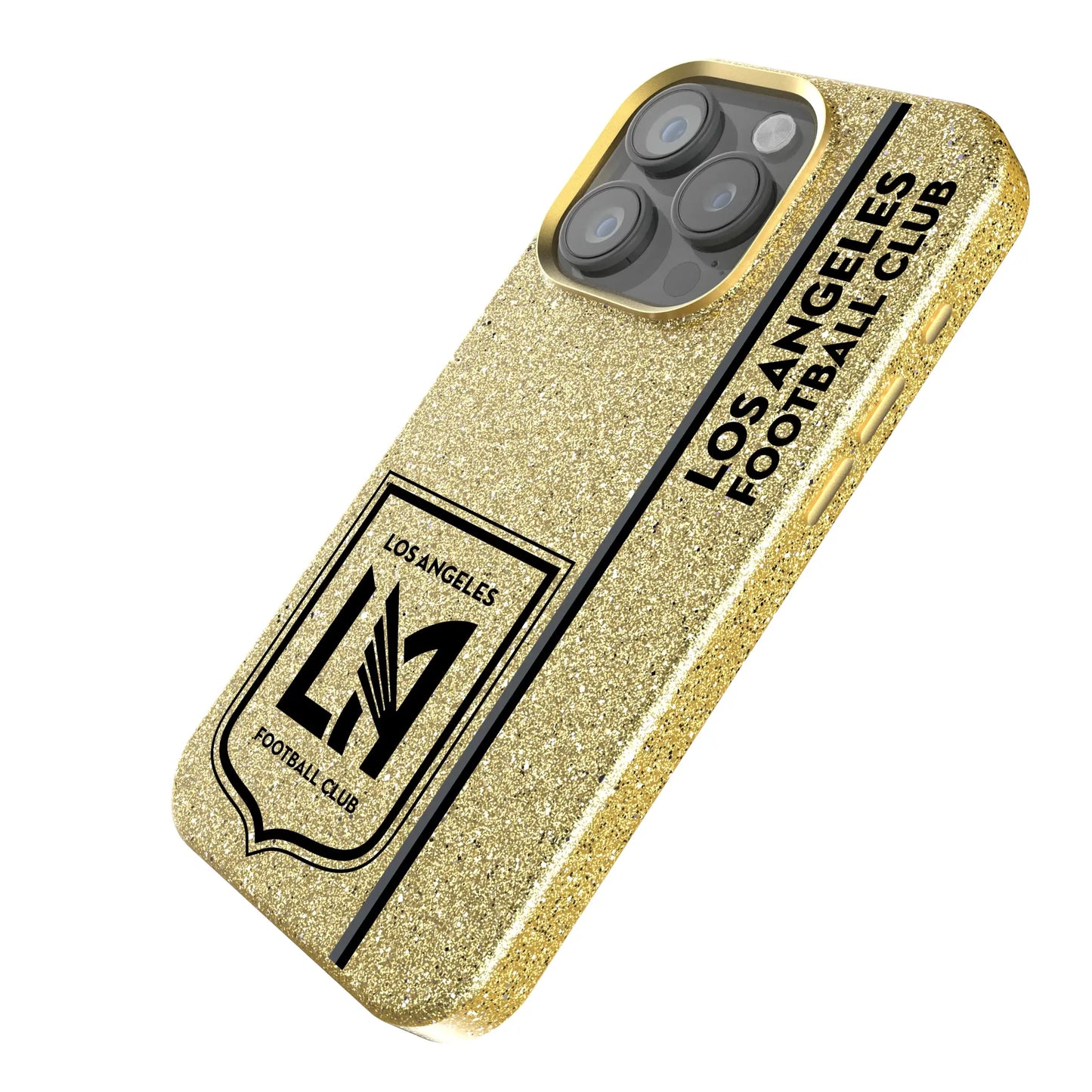 Los Angeles Football Club Sidebar Bling Phone Case for Apple iPhone
