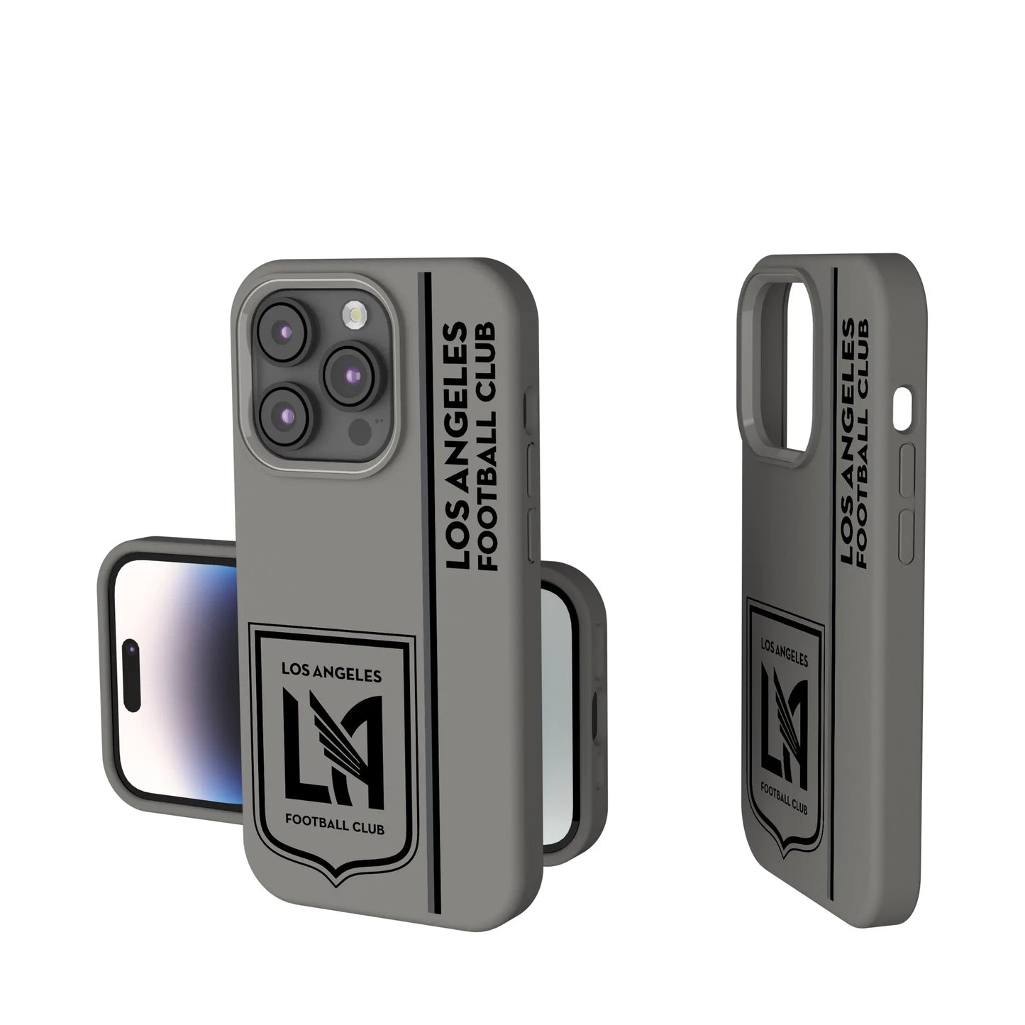 Los Angeles Football Club Sidebar Soft Touch Phone Case for Apple iPhone