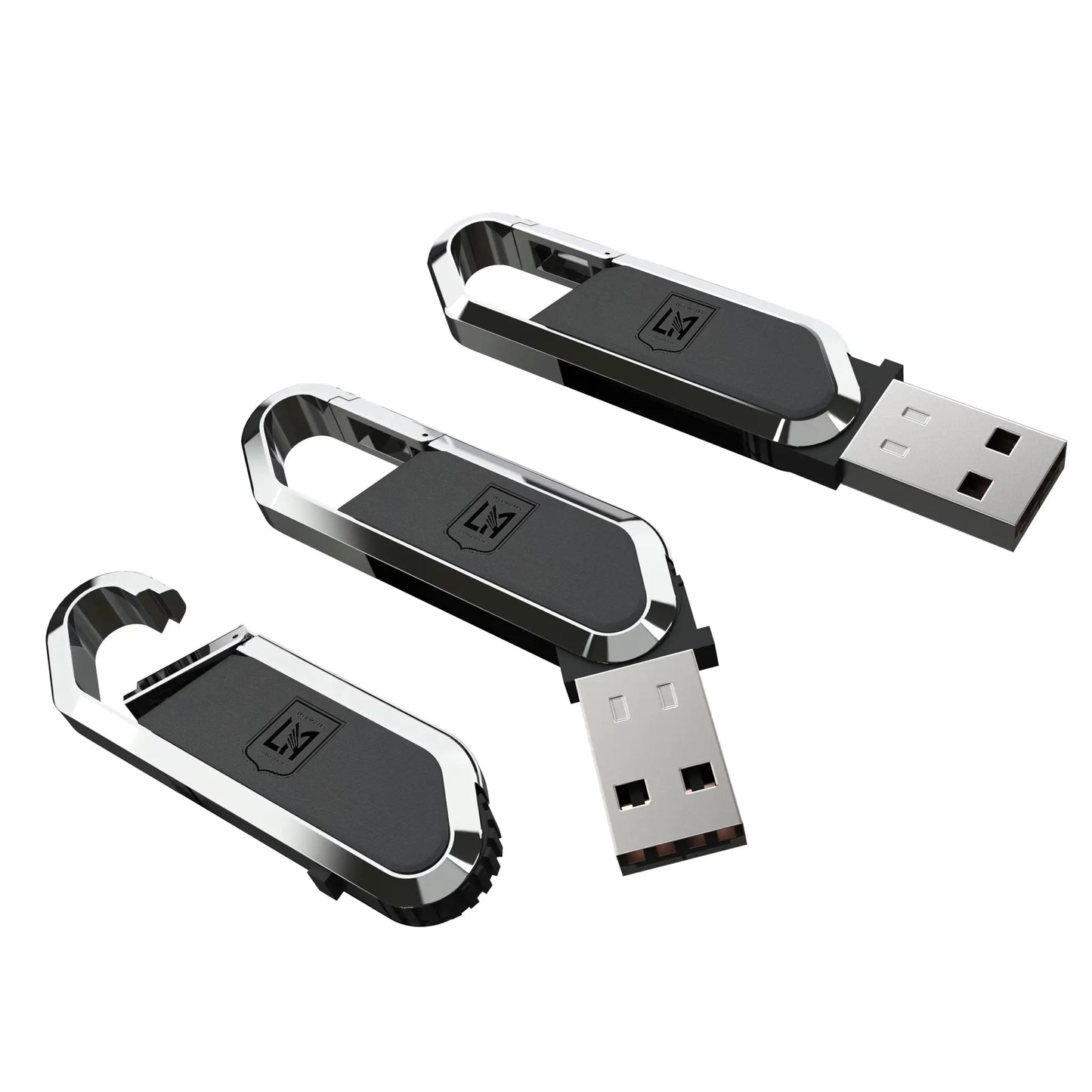 Los Angeles Football Club Solid USB 64GB Clip Style Flash Drive