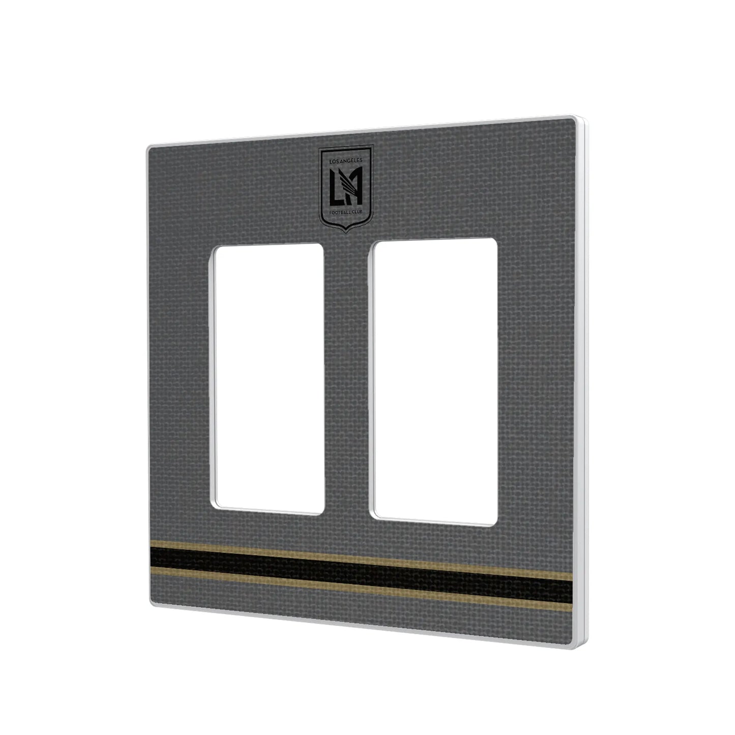 Los Angeles Football Club Stripe Hidden-Screw Light Switch Plate