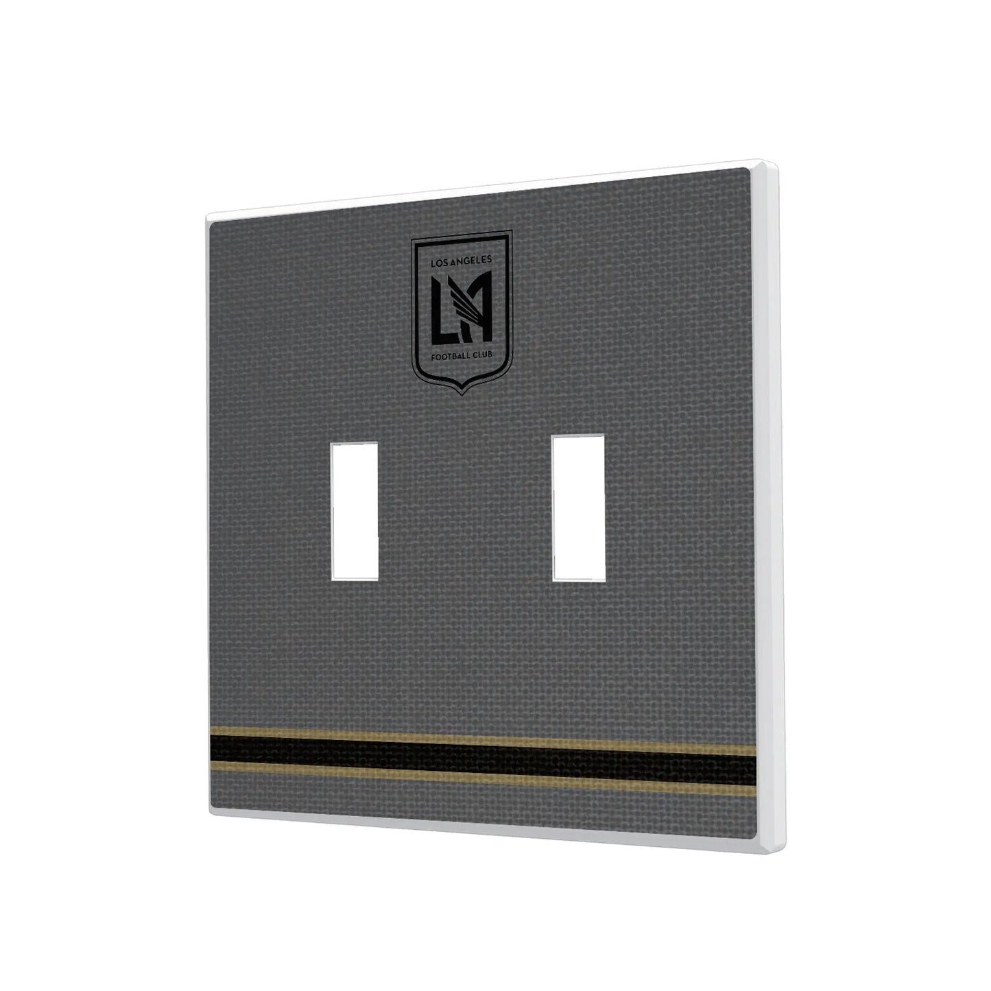 Los Angeles Football Club Stripe Hidden-Screw Light Switch Plate