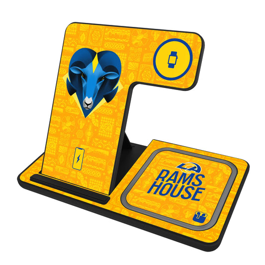 Los Angeles Rams Deco 3 in 1 Charging Station