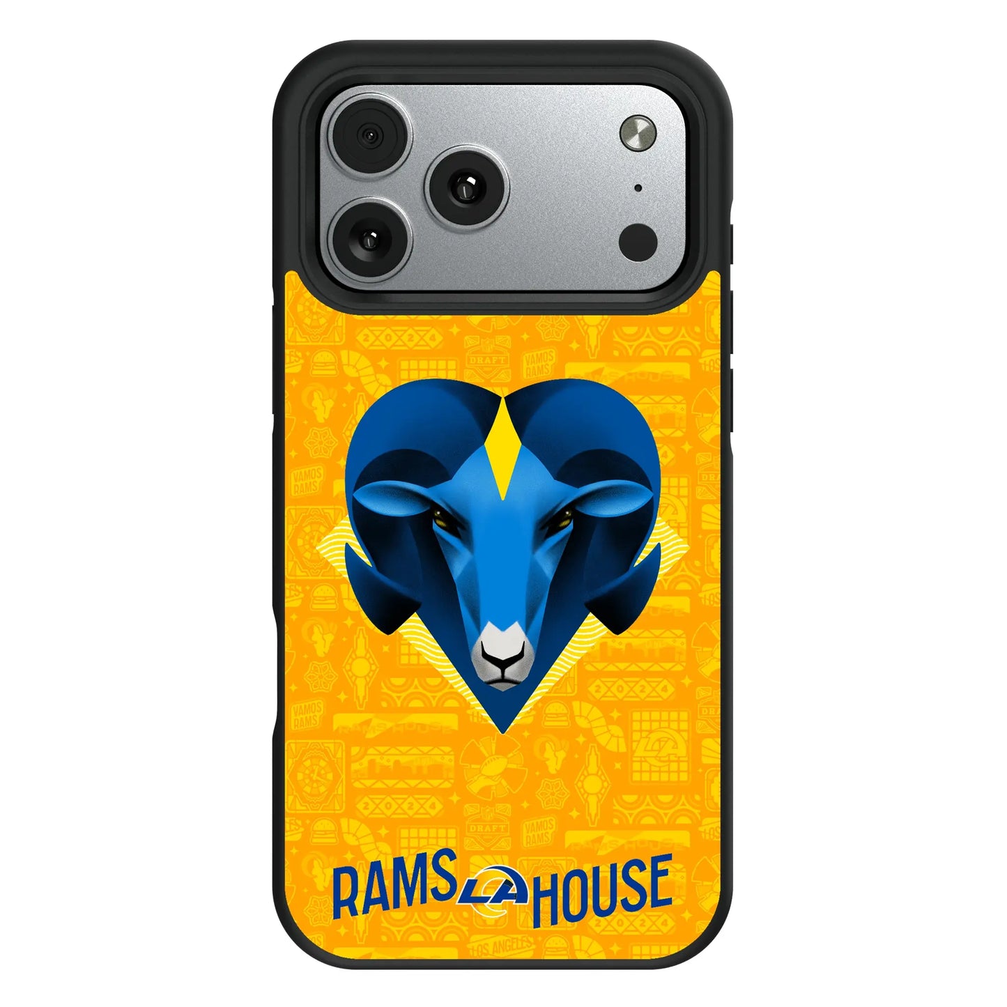 Los Angeles Rams Deco Bump Phone Case for Apple iPhone
