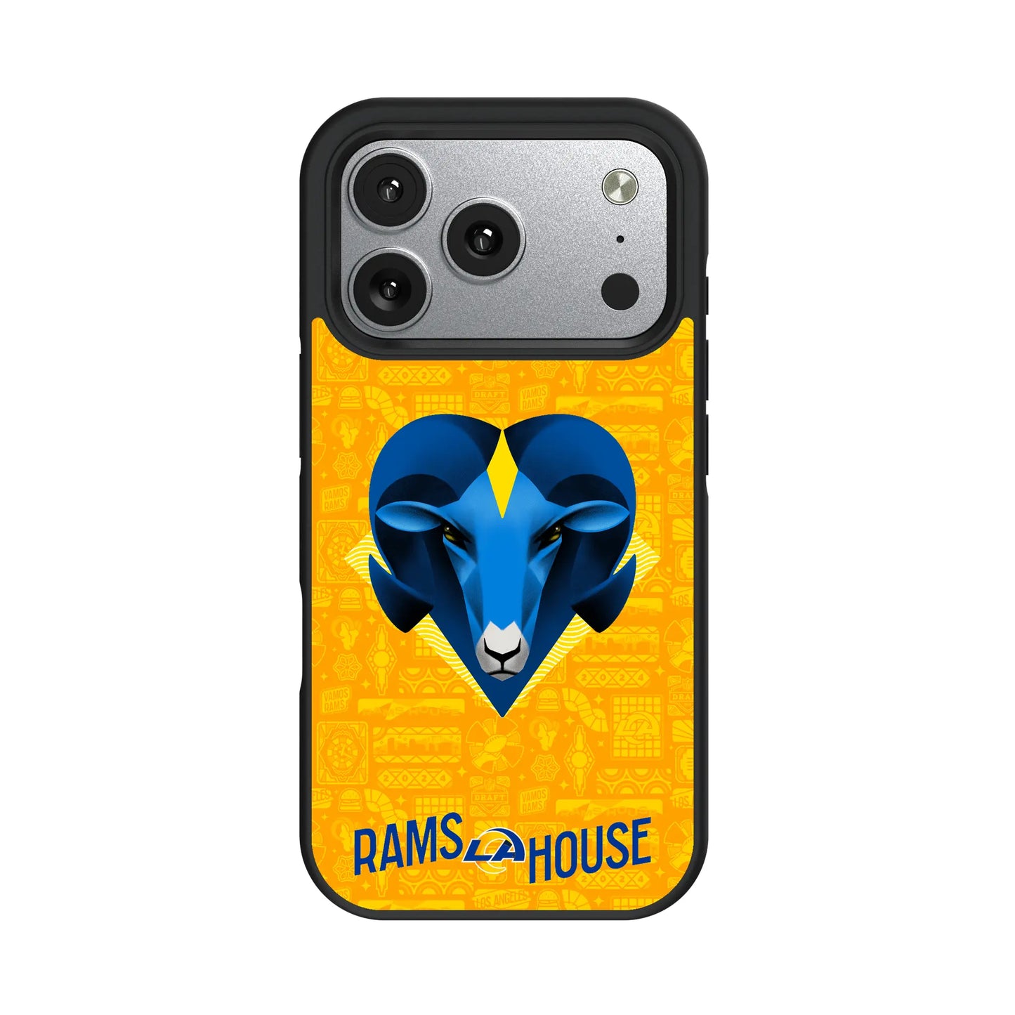 Los Angeles Rams Deco Bump Phone Case for Apple iPhone