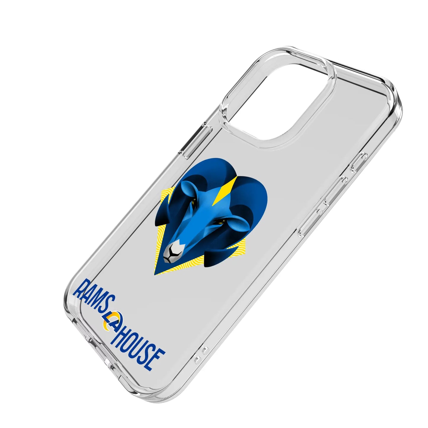 Los Angeles Rams Deco Clear Phone Case for Apple iPhone
