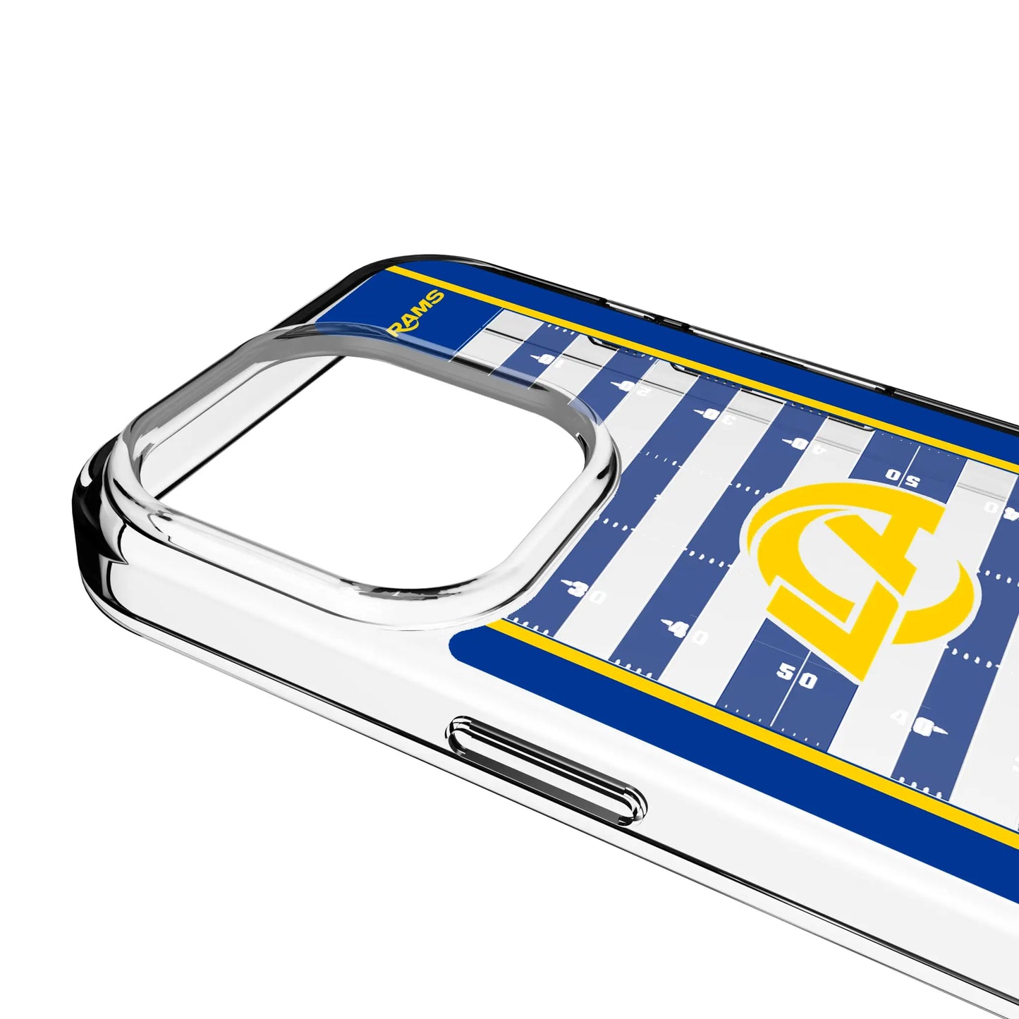 Los Angeles Rams Field Clear Phone Case for Apple iPhone