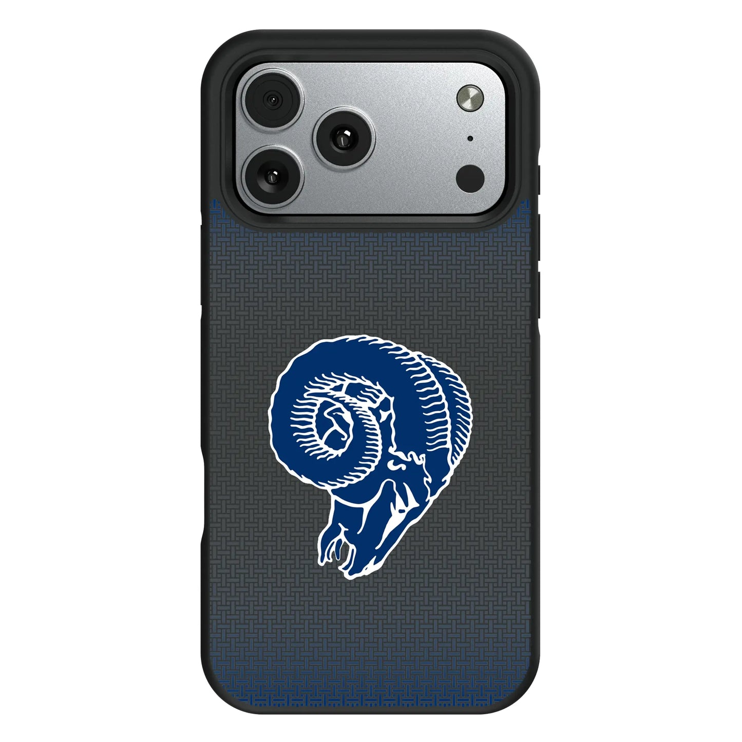 Los Angeles Rams Historic Collection Linen Bump Phone Case for Apple iPhone