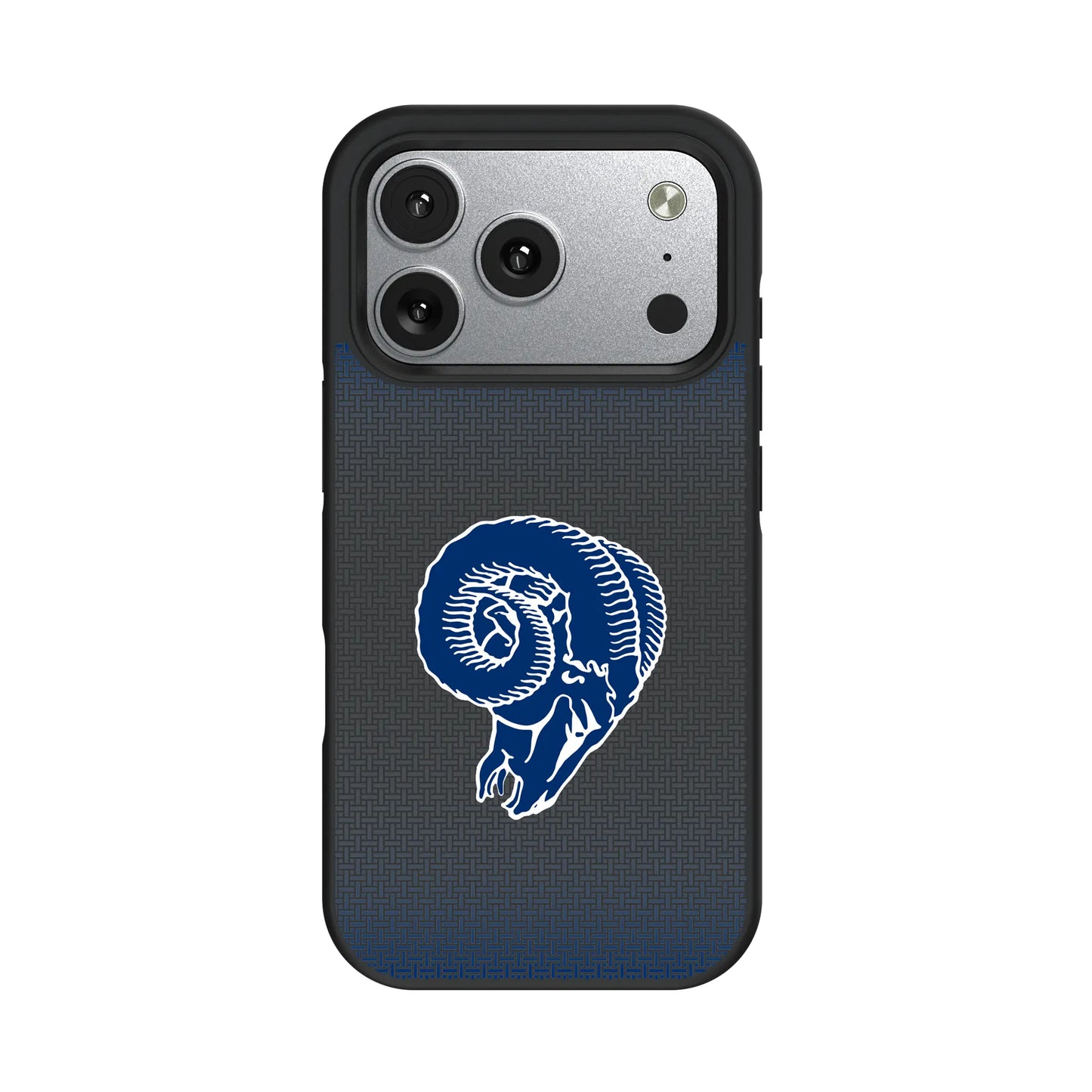 Los Angeles Rams Historic Collection Linen Bump Phone Case for Apple iPhone