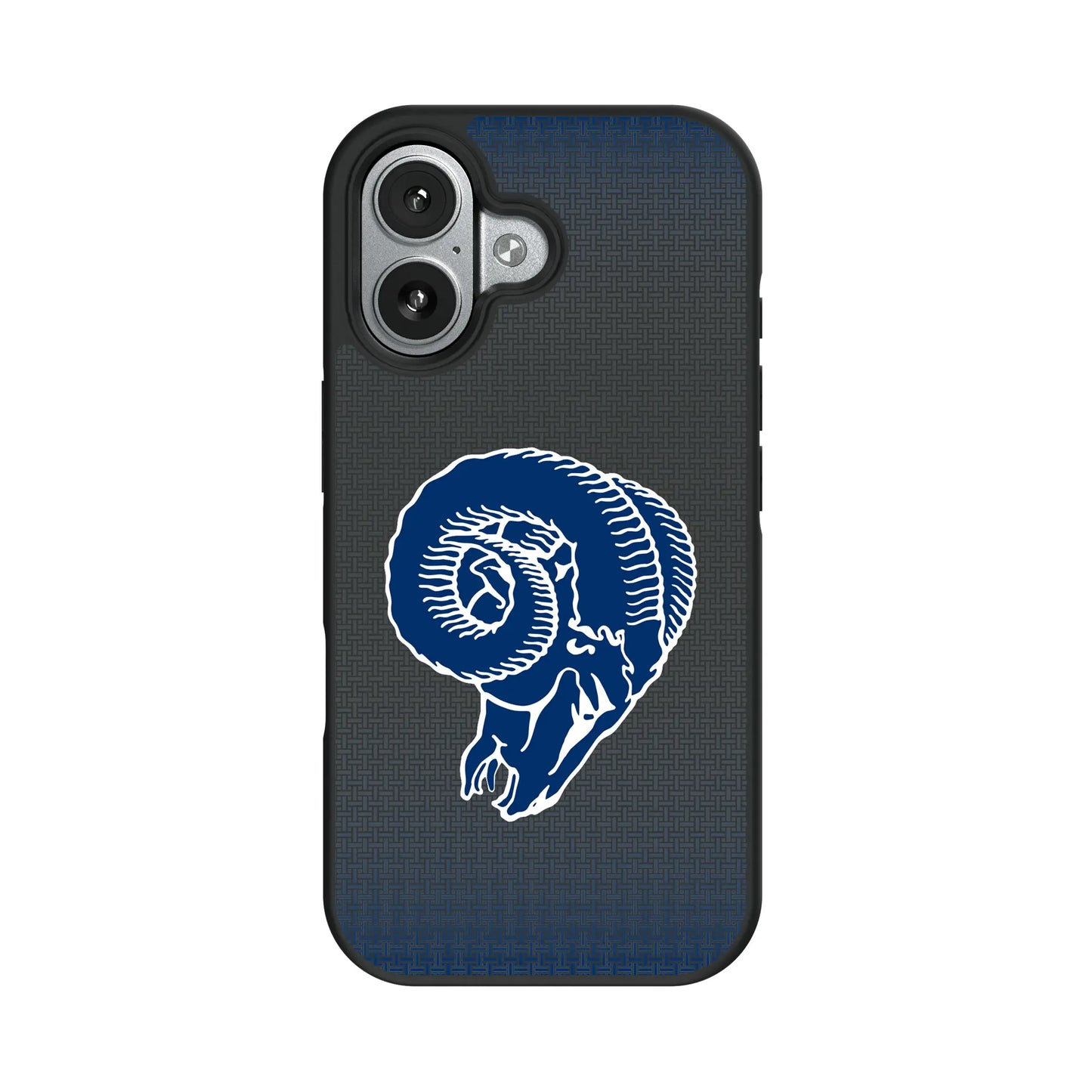 Los Angeles Rams Historic Collection Linen Bump Phone Case for Apple iPhone