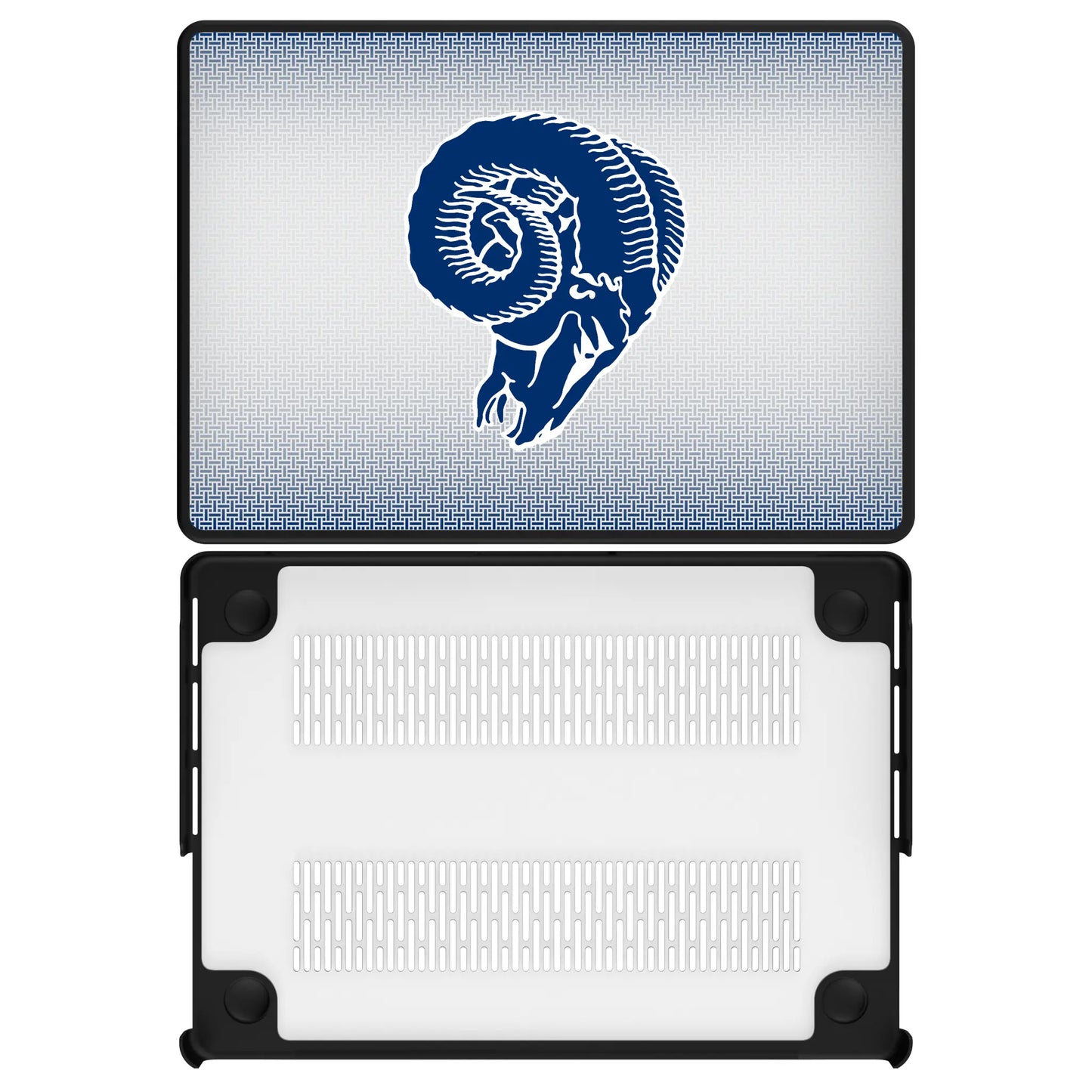 Los Angeles Rams Historic Collection Linen Laptop Case for Apple MacBook