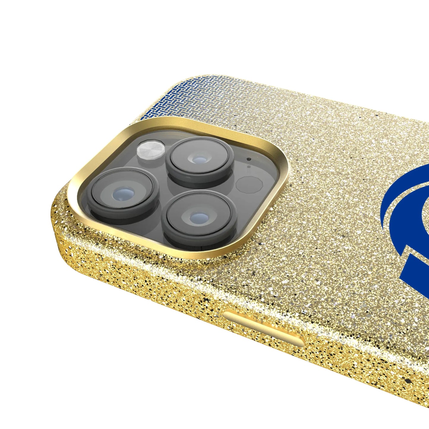 Los Angeles Rams Linen Bling Phone Case for Apple iPhone