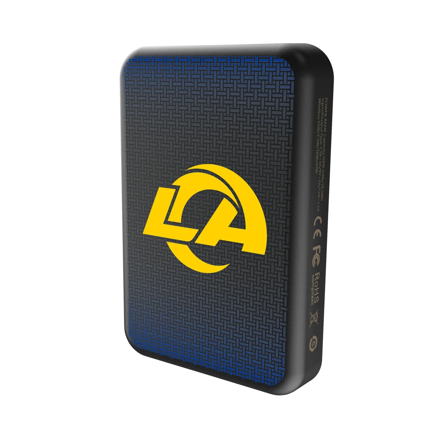 Los Angeles Rams Linen Wireless Mag Power Bank