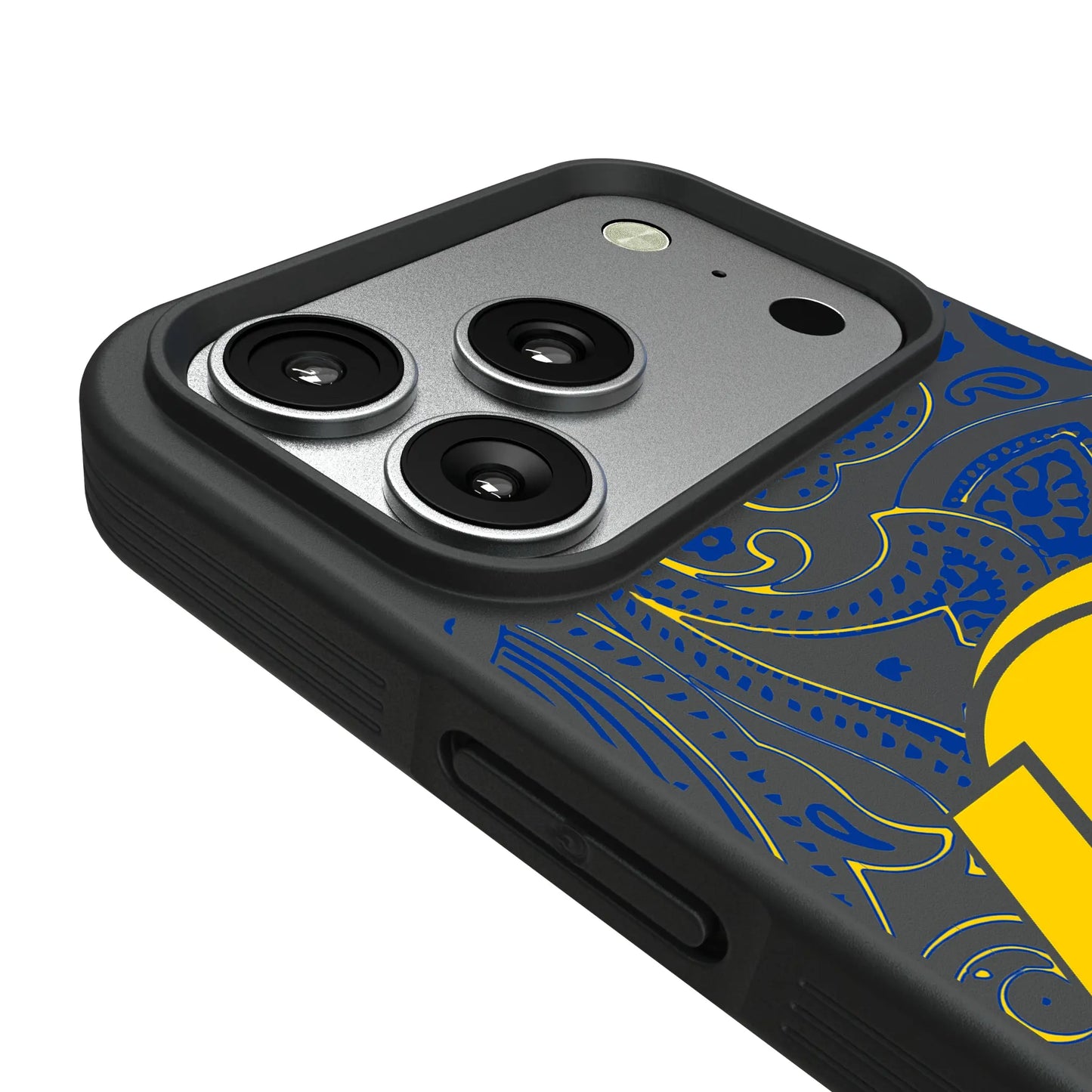 Los Angeles Rams Paisley Bump Phone Case for Apple iPhone